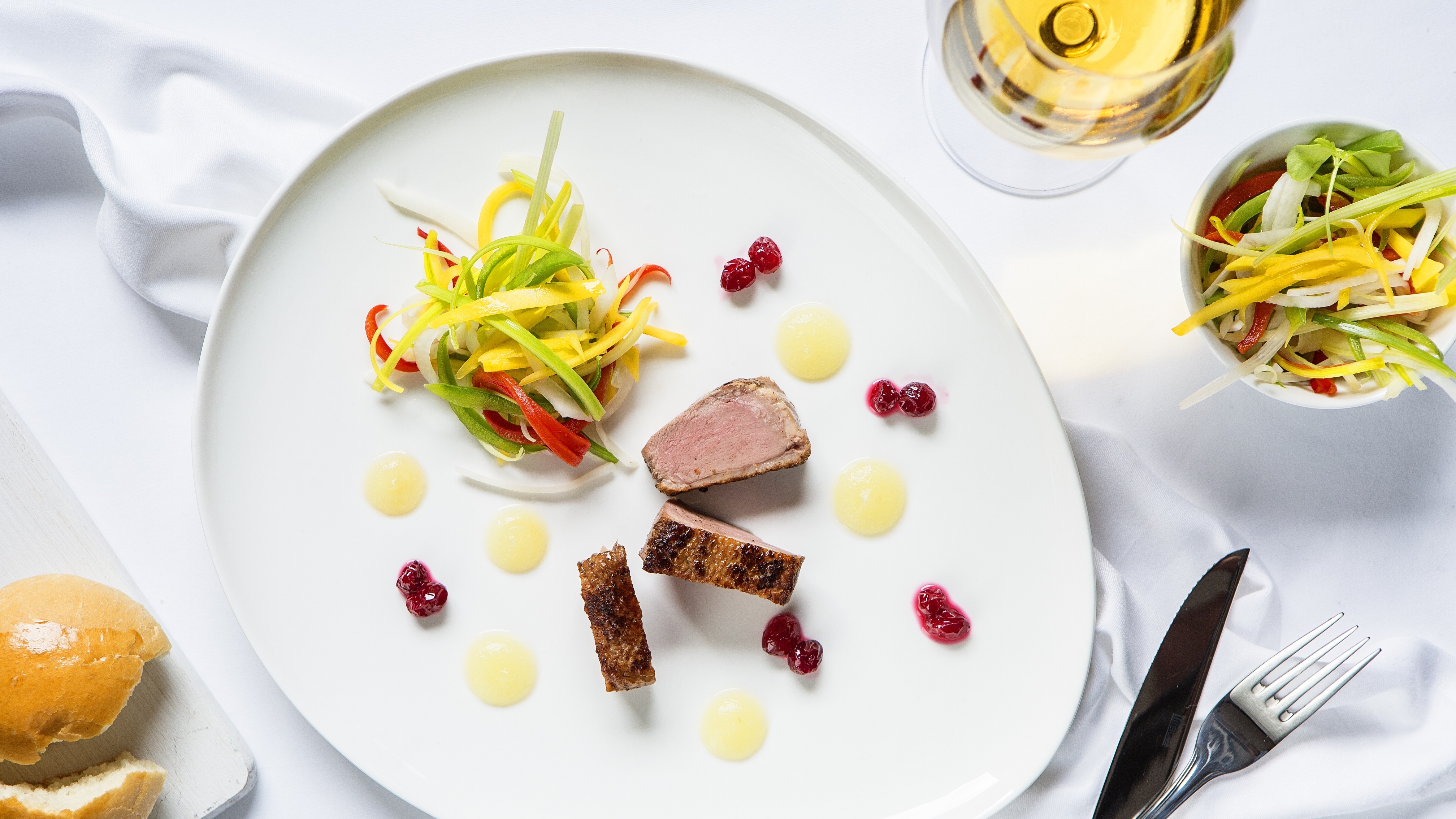 Restauracja The Olive w Sheraton Grand Krakow - Kaczka marynowana