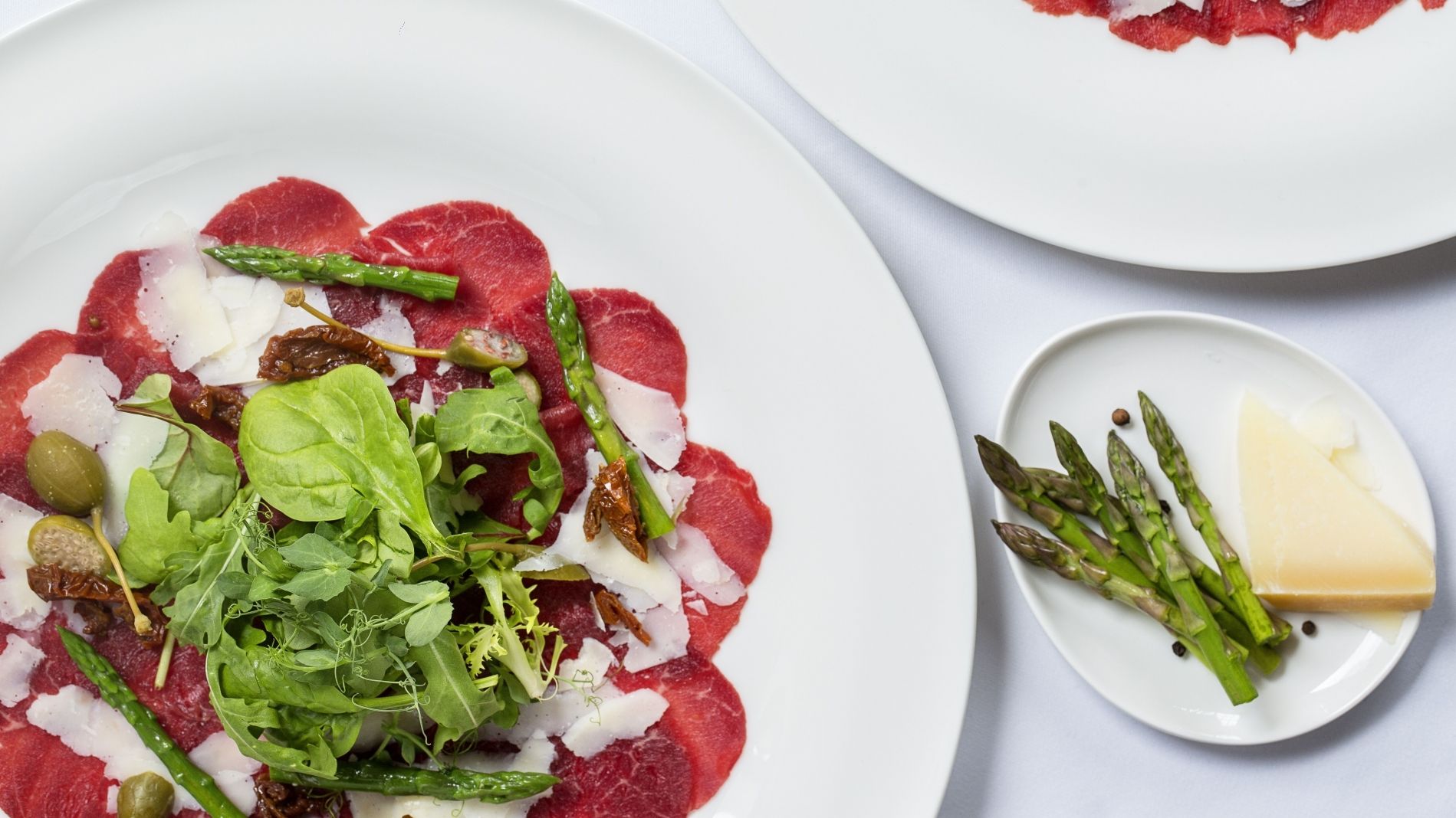Restauracja The Olive w Sheraton Grand Krakow - carpaccio z polskie wołowiny